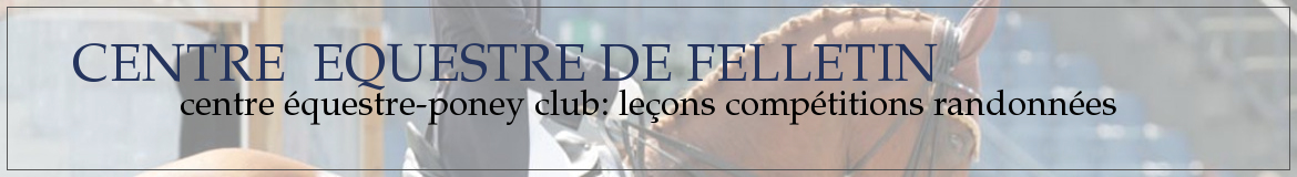 CENTRE EQUESTRE DE FELLETIN